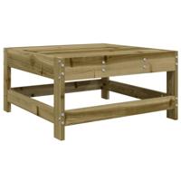 Tuinvoetenbank geïmpregneerd grenenhout - thumbnail