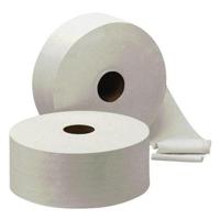 Toiletpapier cleaninq t1 jumbo groot 6x380m wit - thumbnail