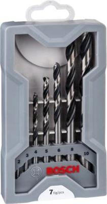 Bosch Accessories 2608577347 2608577347 HSS Metaal-spiraalboorset 7-delig 2 mm, 3 mm, 4 mm, 5 mm, 6 mm, 7 mm, 8 mm, 9 mm, 10 mm 1 set(s) Bosch Accessories 2608577347 2608577347 HSS Metaal-spiraalboorset 7-delig 2 mm, 3 mm, 4 mm, 5 mm, 6 mm, 7 mm, 8 mm, 9 mm, 10 mm 1 set(s)
