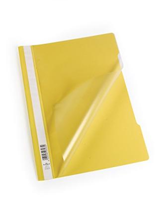 Durable snelhechtmap ft A4 geel