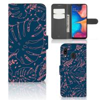 Samsung Galaxy A30 Hoesje Palm Leaves - thumbnail