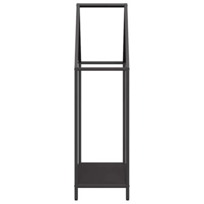 Brandhoutrek 60x25x90 cm koudgewalst staal zwart