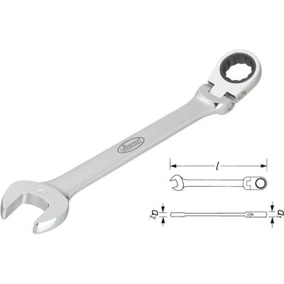 Vigor V2812 Steek-ringratelsleutel Sleutelbreedte (metrisch) 16 mm