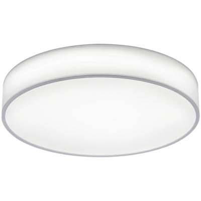 LED Plafondlamp - Plafondverlichting - Trion Lanago - 42W - Aanpasbare Kleur - Afstandsbediening - Dimbaar - Rond - Mat Wit - Textiel