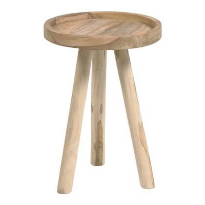 Kave Home Bijzettafel 'Glenda' 35cm, Teakhout