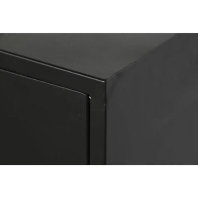 Ladenkast Home ESPRIT Zwart Metaal Loft 75 x 45 x 80 cm