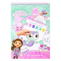 Canenco Gabby's dollhouse water verfset boek - incl kwast - thumbnail