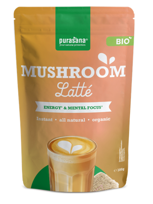Purasana Mushroom Latté Poeder Purasana Mushroom Latté Poeder