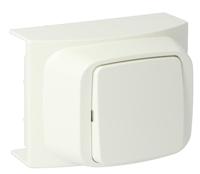 Enzo K40 wisselschakelaar wit - 4747245 - thumbnail