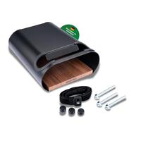 CONTEC presentatie-haken "bikeart tube ct wall presenter bikeart tube black/walnut - thumbnail