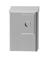 Mediqo-line MediQo-line hygiënebak 6 liter + zakjeshouder plastic MQWB6HBKA - aluminium - thumbnail