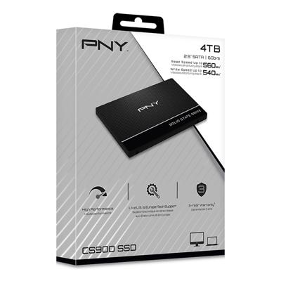 PNY - Interne SSD-schijf - CS900 - 4TB - 2.5