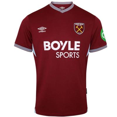 Umbro West Ham United Thuisshirt 2025-2026 Umbro West Ham United Thuisshirt 2025-2026