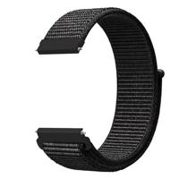 Sport Loop nylon bandje - Zwart gemêleerd - Garmin Vivoactive 6 / Vivoactive 5 / Vivoactive 3 - thumbnail
