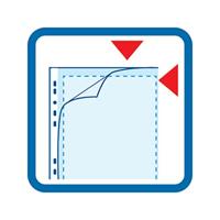 Herlitz Showtassen 10840098 DIN A4 PP Transparant 10840098 100 stuk(s) - thumbnail