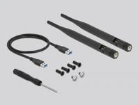 Abi Delock usb 3.0 converter voor m.2 key b module met sim slot en behuizing - thumbnail