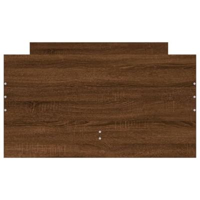 Bedframe met lades bruin eikenkleur 75x190 cm Small Single