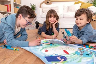 Pelikan Griffix vulpotlood, op blister, voor rechtshandigen, blauw - groen