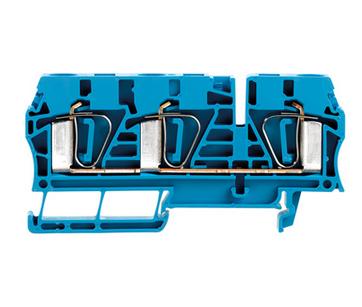 Weidmüller 7907420000-50 Doorgangsserieklem Spanveer Blauw 50 stuk(s) Piece