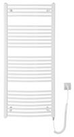 Aqualine Orbit elektrische radiator wit 60x132cm 600W - thumbnail