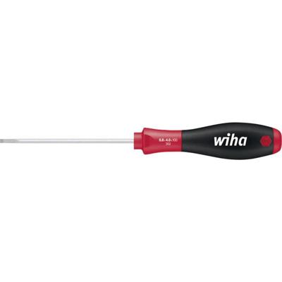 Wiha Schroevendraaier | snedebreedte 3 mm | klinglengte 80 mm meercomponentengreep | ronde kling | 1 stuk - 00686 - 00686