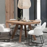 DTP Home Ronde Eettafel 'Tradition' Teakhout, 140cm - thumbnail