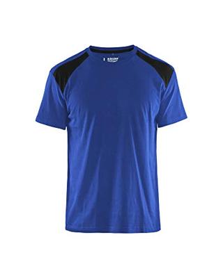 Blåkläder T-Shirt bicolour 33791042 | Korenblauw/Zwart | Maat M - 7330509604106 Blåkläder T-Shirt bicolour 33791042 | Korenblauw/Zwart | Maat M - 7330509604106
