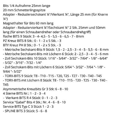 Bitbox - schroevendraaierset - 100 Delig