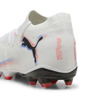 PUMA Future 8 Match Gras / Kunstgras Voetbalschoenen (MG) Wit Felrood Blauw - thumbnail