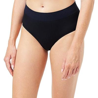 Aloe vera taille dames slip - Ever infused high waist - Hoge dames onderbroek naadloos - M - Zwart - Onderbroek - Ondergoed - M - Onderbroek -