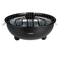 Alpina Elektrische BBQ Tafel-Barbecue 1250W 30 Cm Zwart - thumbnail