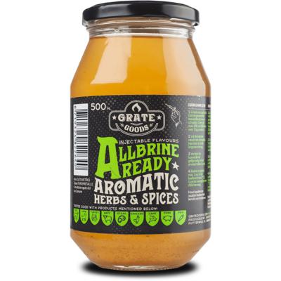Grate Goods Allbrine ready aromatic herbs & spices