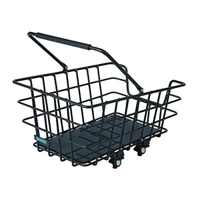 Around Fietsmand college incl. removable system - zwart Around Fietsmand college incl. removable system - zwart