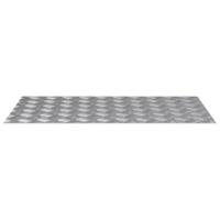 VidaXL Trap tread rechthoekig 2 pcs zilver 90 x 50 cm aluminium - thumbnail