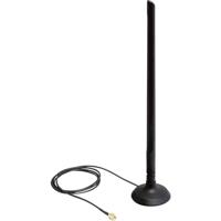 DeLOCK 88410 antenne SMA 2.4-2.5Ghz 6.5 dBi magnetische voet 30cm hoog, 1m aansluitkabel - thumbnail