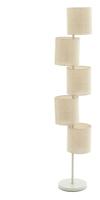 Light & Living Vloerlamp 'Benigno' Linnen, 5-lamps - thumbnail