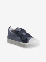Kindersneakers van textiel met klittenband, kleutercollectie veel blauw - thumbnail