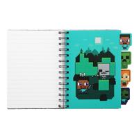 Minecraft Notebook with Dividers Kuromi Fluffy - thumbnail