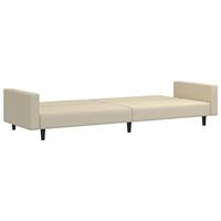 Vloerkleed shaggy anti-slip 120x170 cm crèmekleurig - thumbnail