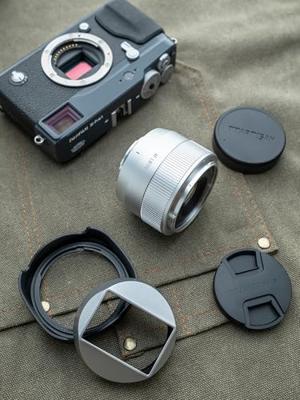 TTartisan APC-C AF 35mm F/1.8 mark II Fuji X mount silver