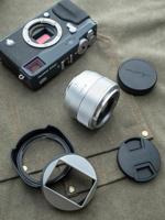 TTartisan APC-C AF 35mm F/1.8 mark II Fuji X mount silver - thumbnail