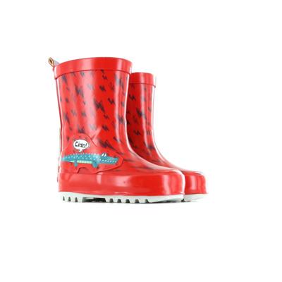 Go Banana's Regenlaarzen GB-ALLIGATOR-RB Rood-22 maat 22
