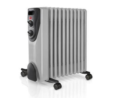 Olieradiator (9 kamers) Taurus DAKAR 2000 Grijs 2000 W