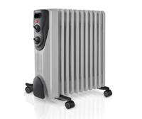 Olieradiator (9 kamers) Taurus DAKAR 2000 Grijs 2000 W - thumbnail