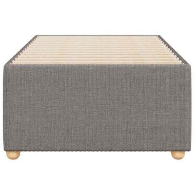Bedframe zonder matras 80x200 cm stof taupe