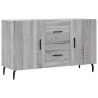 Dressoir 100x36x60 cm bewerkt hout grijs sonoma eikenkleurig - thumbnail