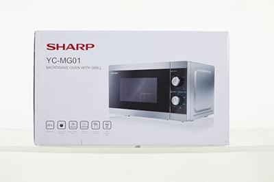 Sharp YC-MG01ES Magnetron Zwart, Zilver 800 W Grillfunctie - thumbnail