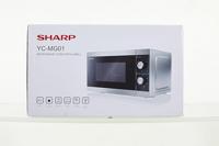 Sharp Home Appliances YC-MG01E-S magnetron Aanrecht Combinatiemagnetron 20 l 800 W Zwart, Grijs - thumbnail