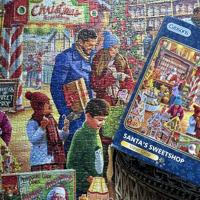 Santa's Sweetshop Puzzel 1000 Stukjes - thumbnail