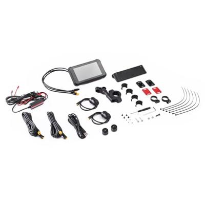 Midland BikePlay Guardian Dashcam met GPS, GPS-module, Bandenspanningscontrolesysteem, Waterdichte behuizing Kijkhoek horizontaal (max.): 110 ° 12 V, 24 V, 5 V